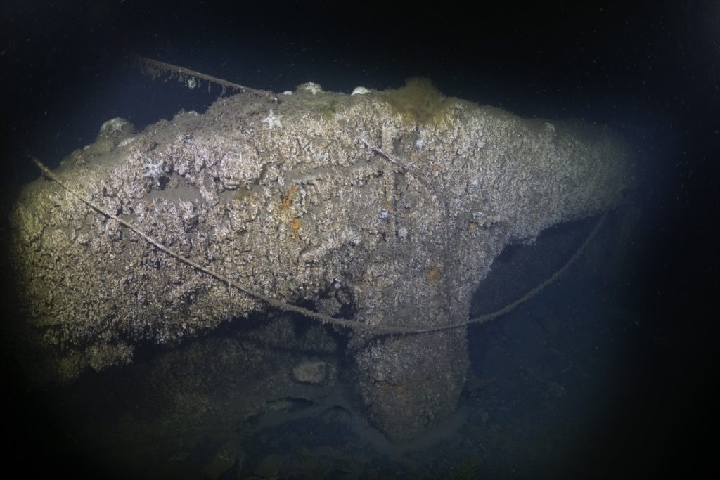 "المدينة الغارقة" مقابل سواحل تركيا