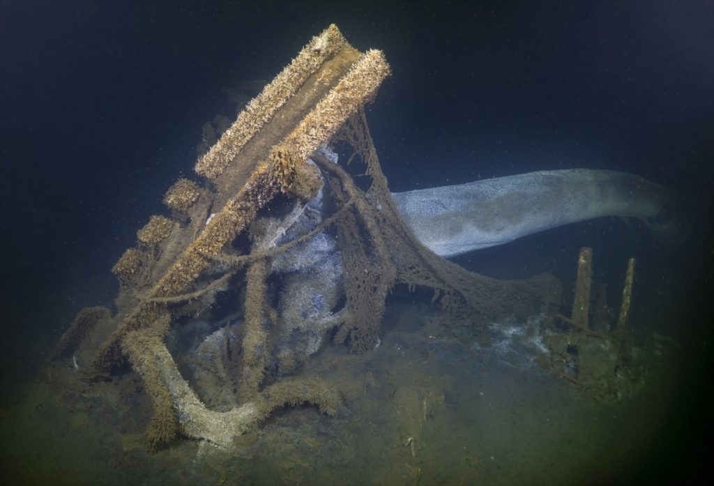 "المدينة الغارقة" مقابل سواحل تركيا