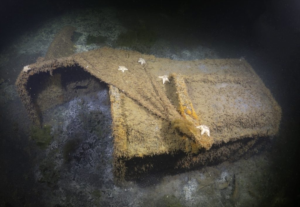 "المدينة الغارقة" مقابل سواحل تركيا