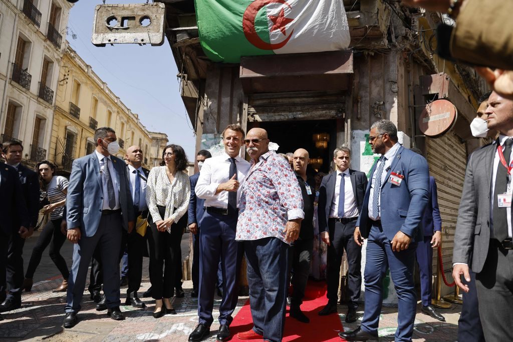 زيارة الرئيس الفرنسي لديسكو مغرب / Getty images