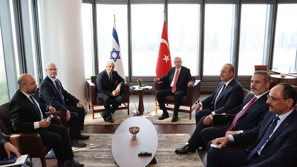 أردوغان لابيد تركيا إسرائيل