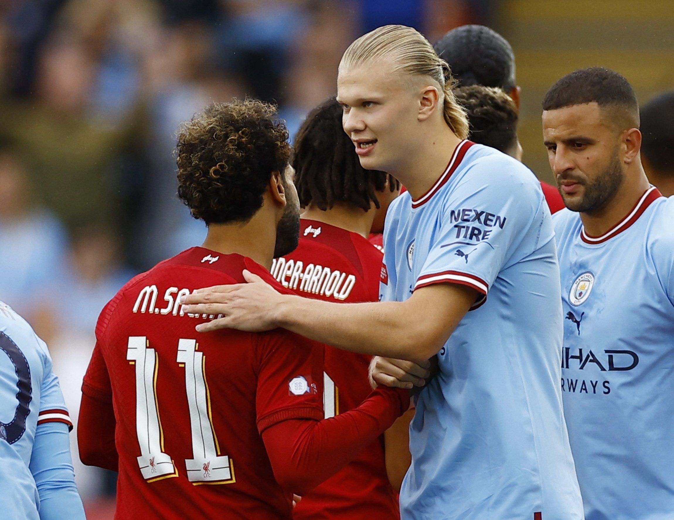 محمد صلاح إيريك هالاند يورغن كلوب