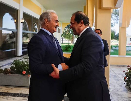 زيارة عباس كامل لليبيا