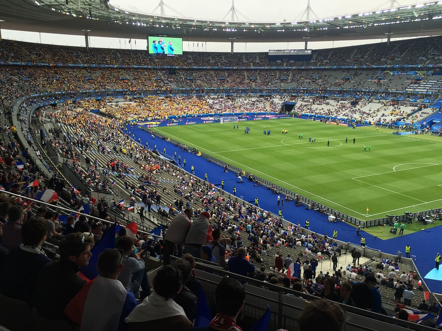 ملعب Stade De France خلال نهائي مونديال 1988/ وكيبيديا