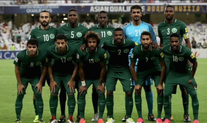 المنتخب السعودي سنة 2018/ مواقع التواصل الاجتماعي