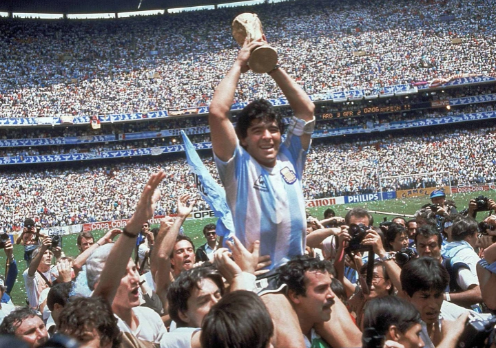 فوز الأرجنتين بكأس العالم سنة 1986 / التواصل الاجتماعي  - كرة القدم 