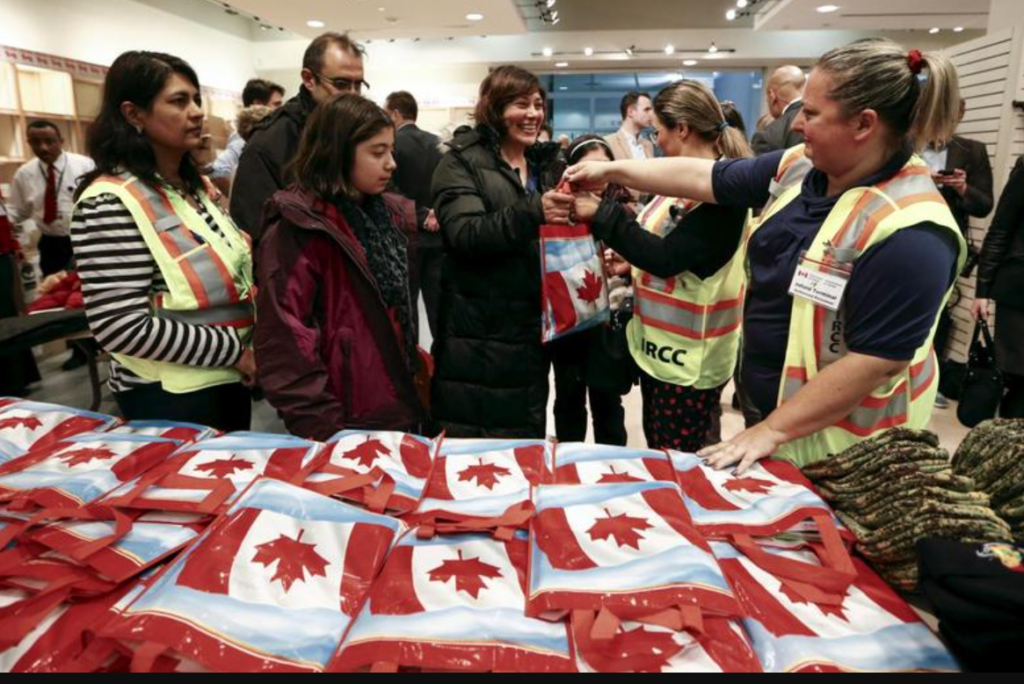 اللاجئين السوريين في كندا