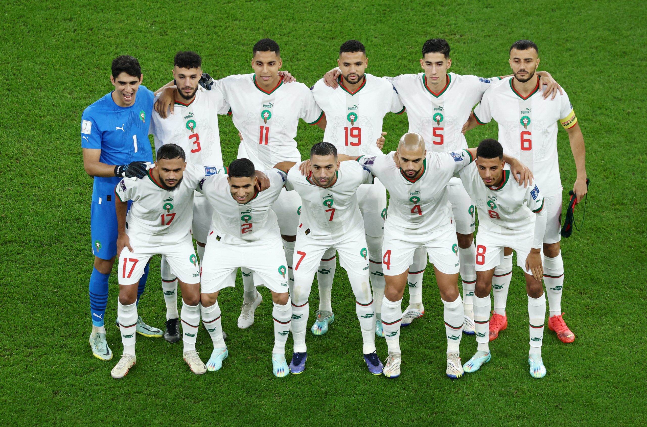 إعلان قائمة منتخب المغرب لمواجهة البرازيل (رويترز)