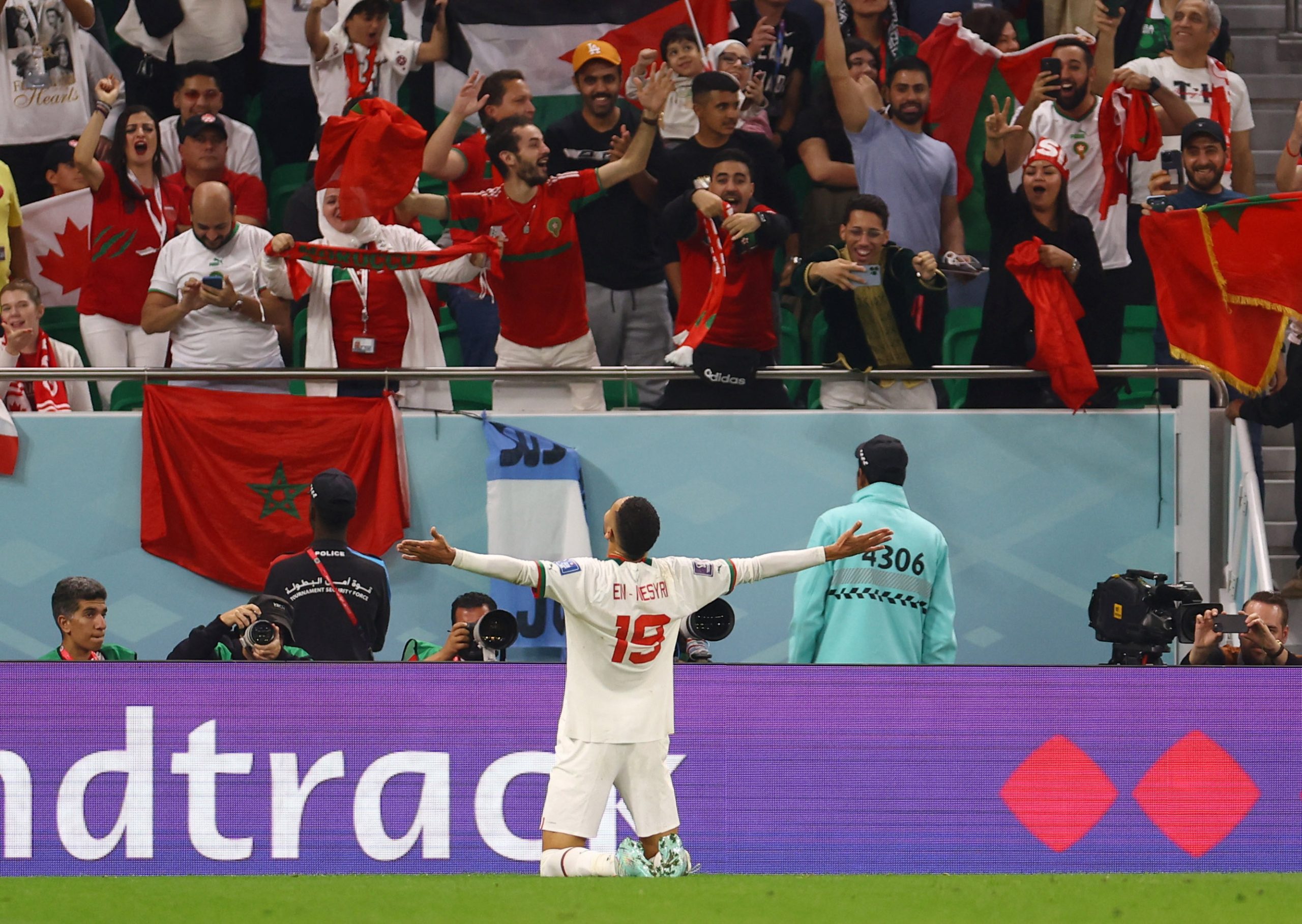 رويترز/ تأهل المغرب إلى الدور الـ16 للمرة الثانية في تاريخه والأولى منذ مونديال 1986