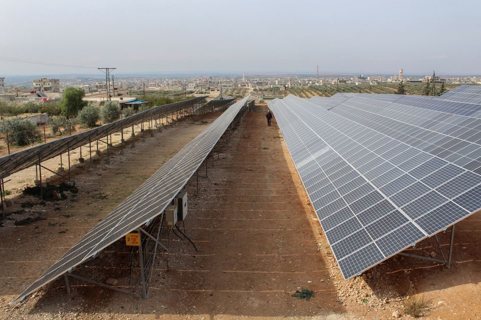 انتشار الطاقة الشمسية في البلدان العربية المنكوبة بالصراعات الداخلية
