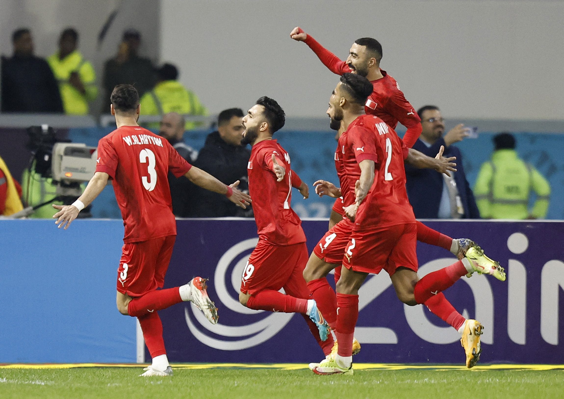 فوز البحرين على الإمارات في خليجي 25 (رويترز)