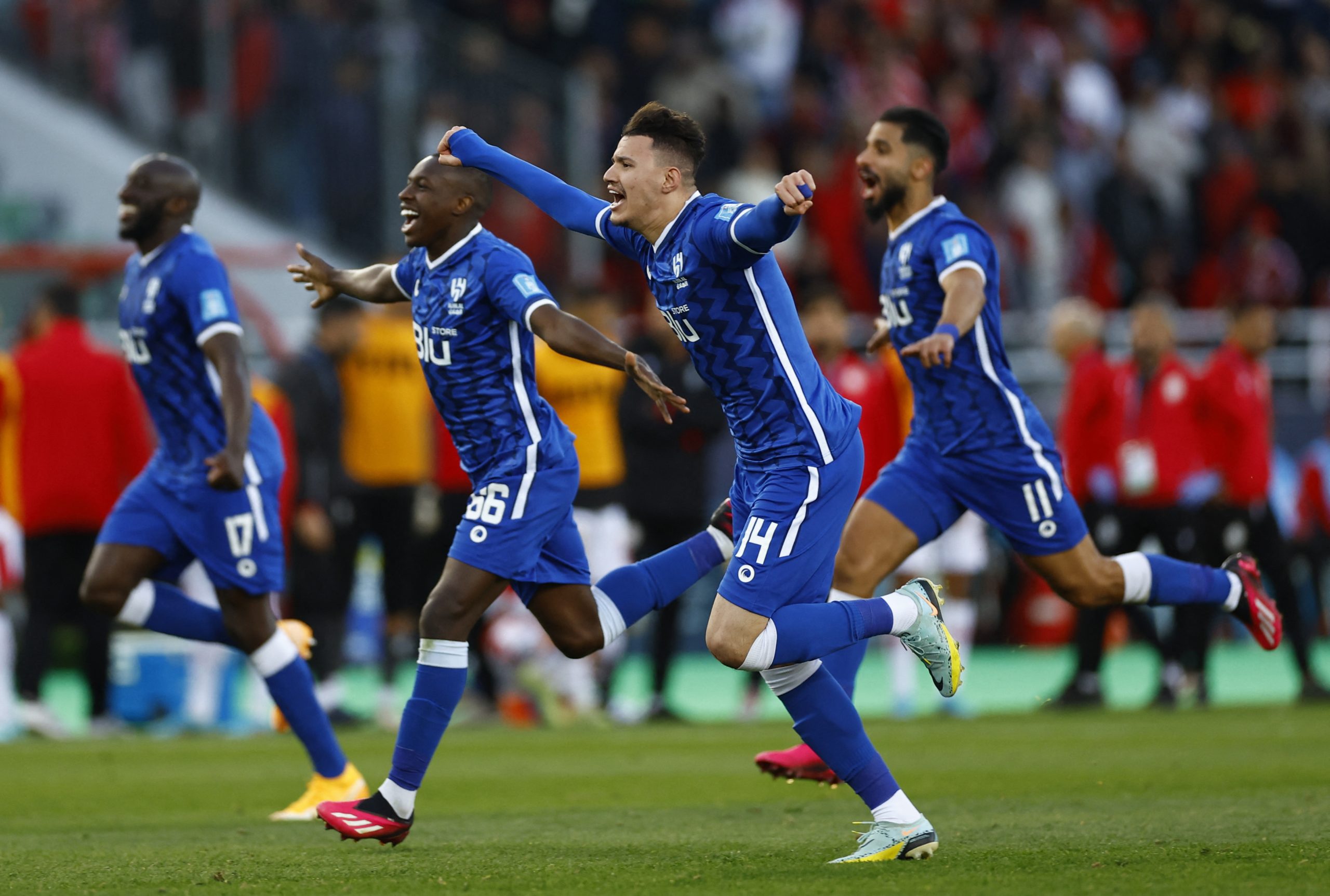 فوز الهلال على الوداد في كأس العالم للأندية (رويترز)