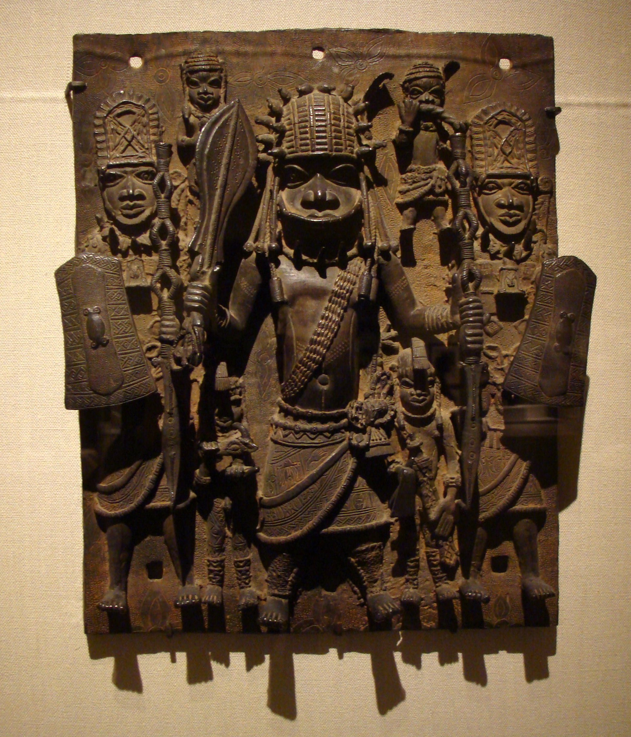 لوحات حضارة بنين البرونزية - Wikimedia Commons