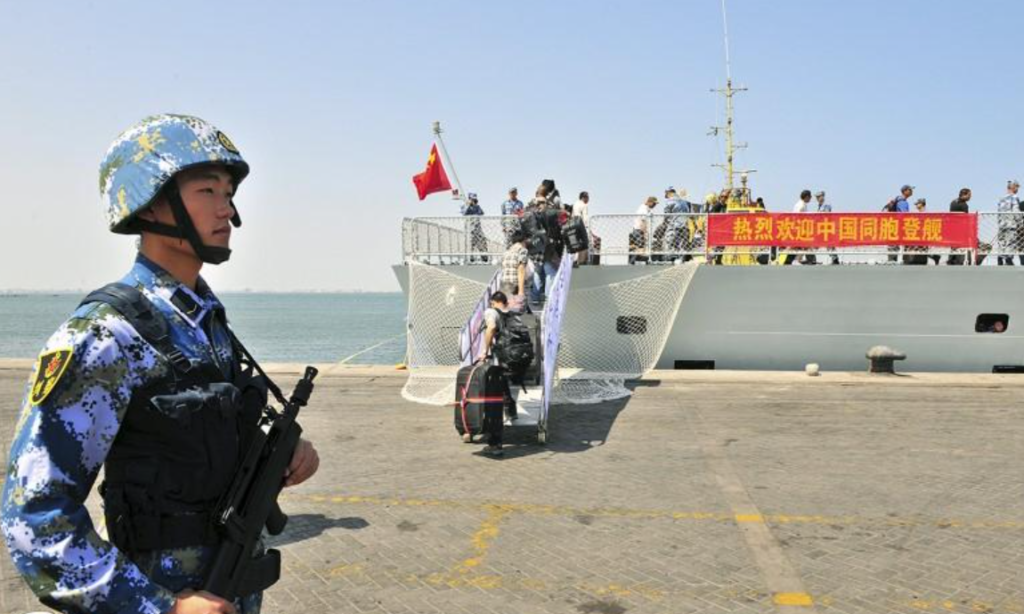 القواعد العسكرية الصينية
