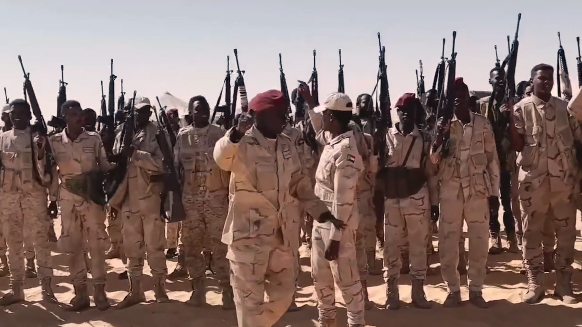 قوات الدعم السريع التابعة لمحمد حمدان دقلو (حميدتي) في السودان/ حساب القوات على تويتر