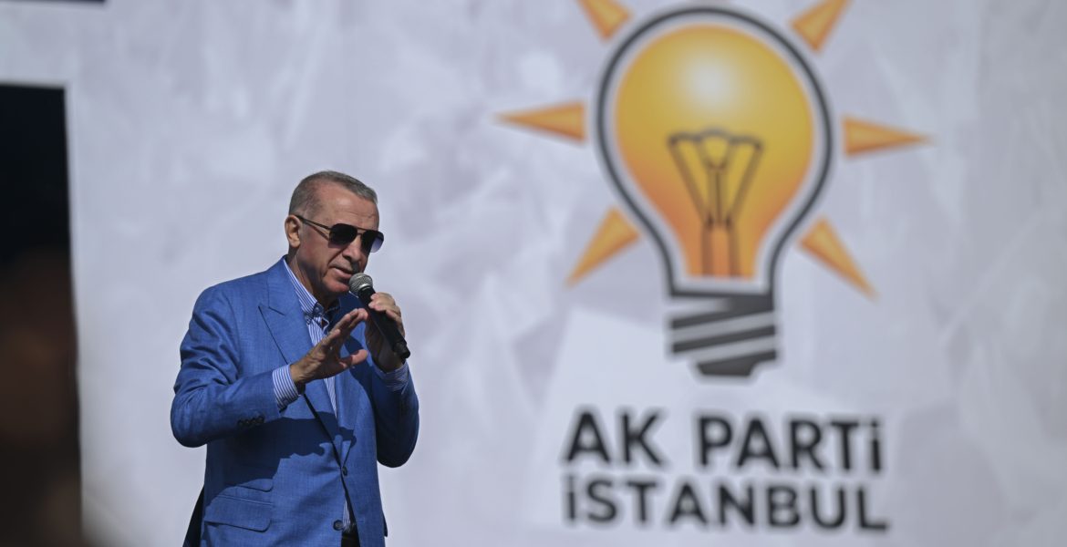 الرئيس التركي رجب طيب أردوغان أكد تمسكه بخطاب الوحدة وعدم التفرقة - رويترز