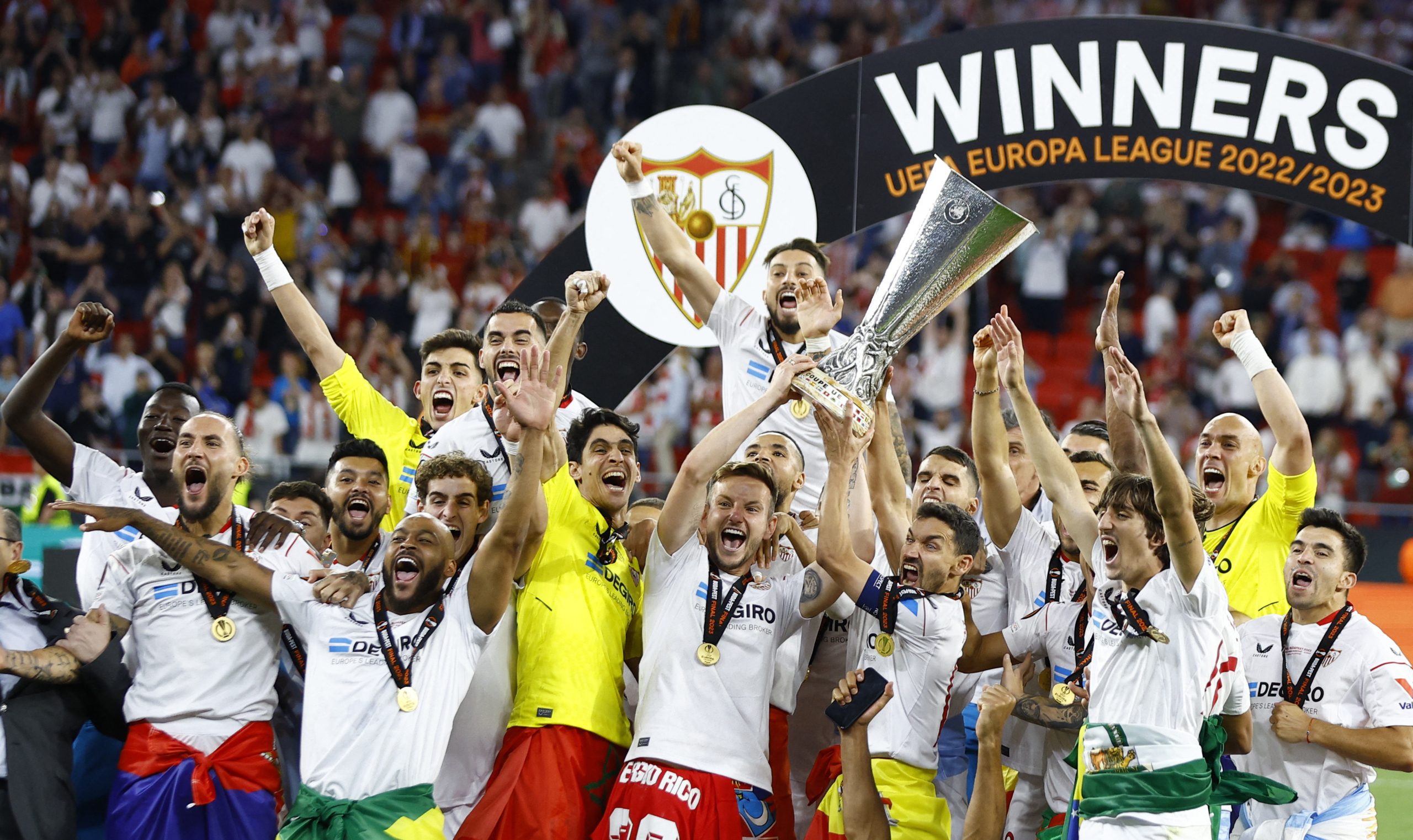 قصة إشبيلية مع الدوري الأوروبي (رويترز)