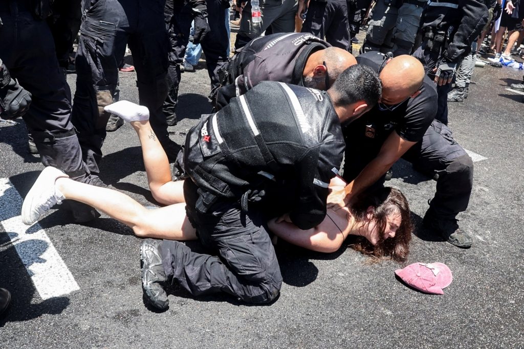الاحتجاجات في إسرائيل الانقلاب القضائي
