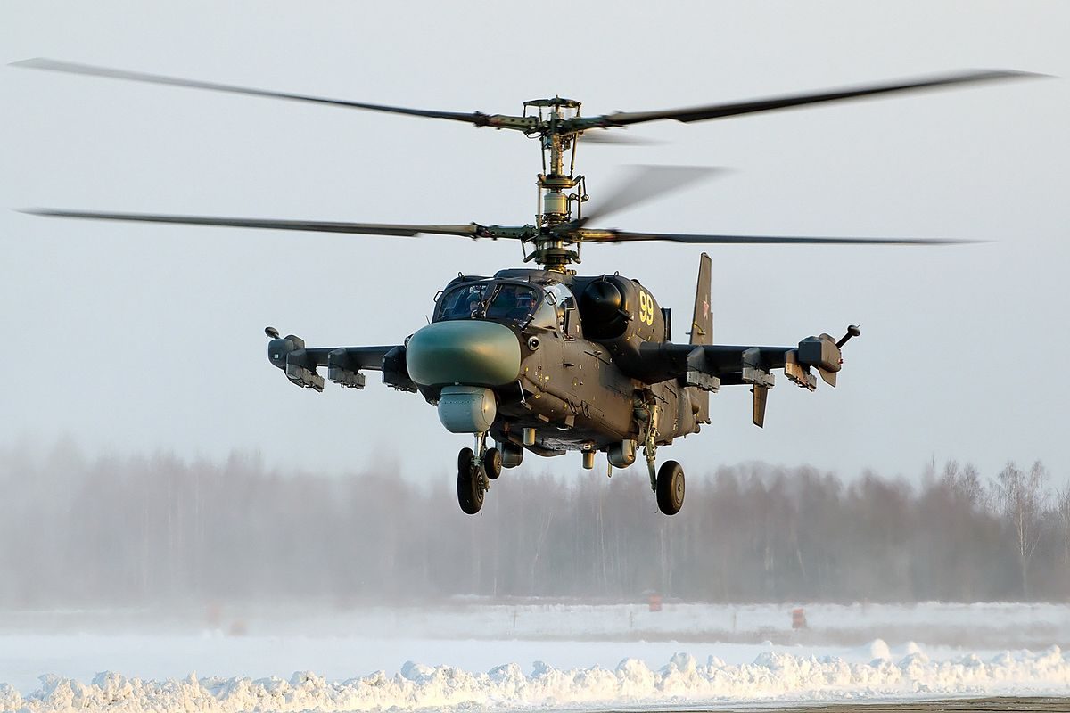 المروحية الروسية Ka-52