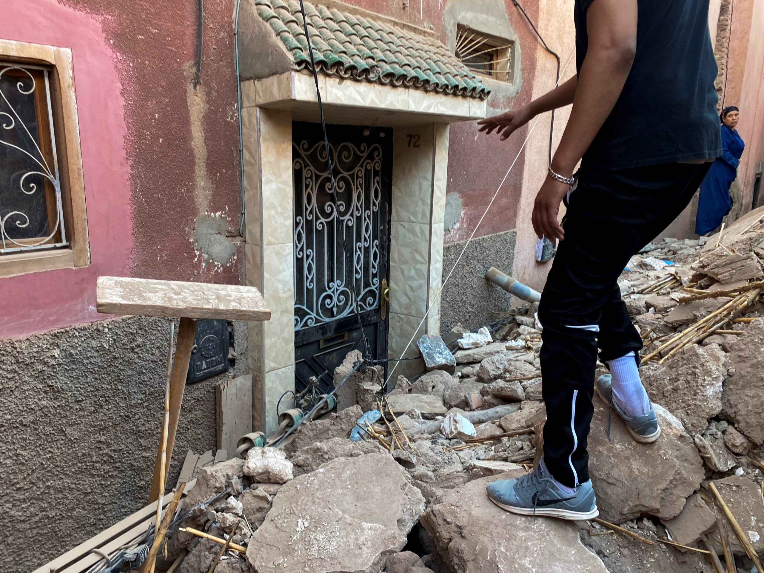 الزلزال المدمر الذي ضرب المغرب/رويترز