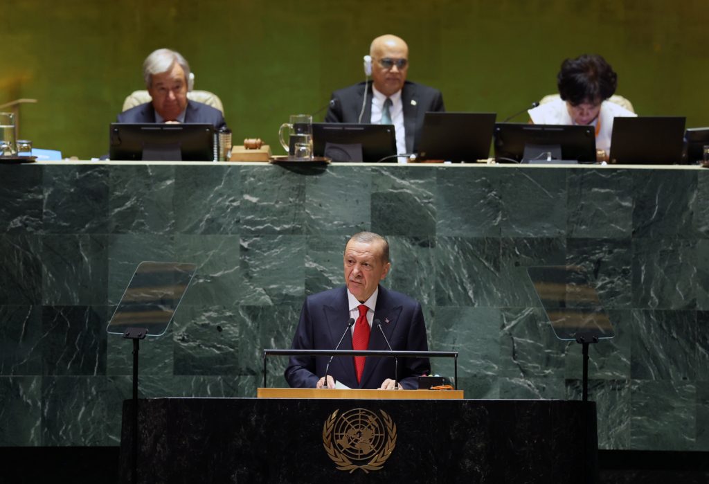 أردوغان أمام الأمم المتحدة/ الأناضول