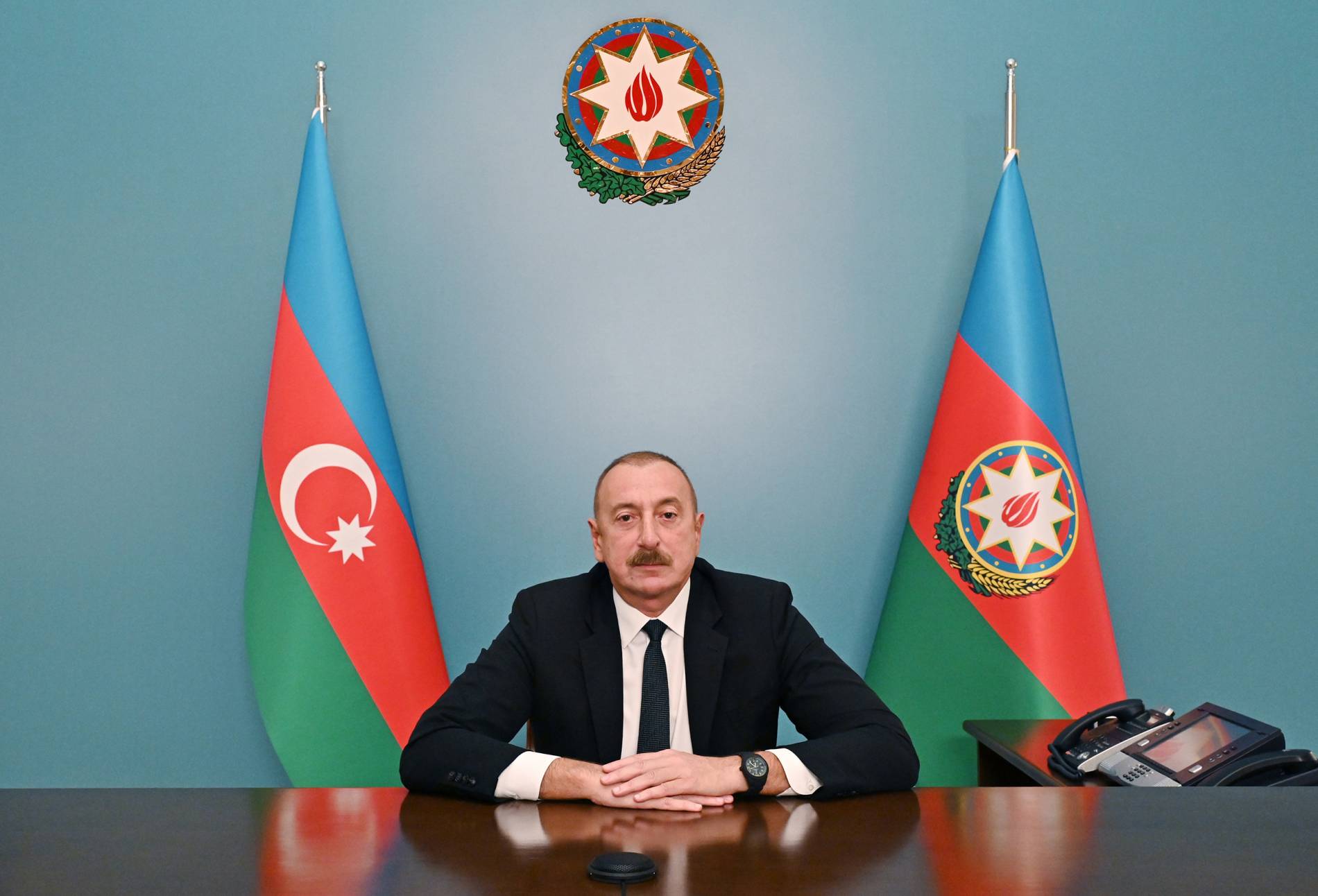 الرئيس الأذربيجاني إلهام علييف / الأناضول