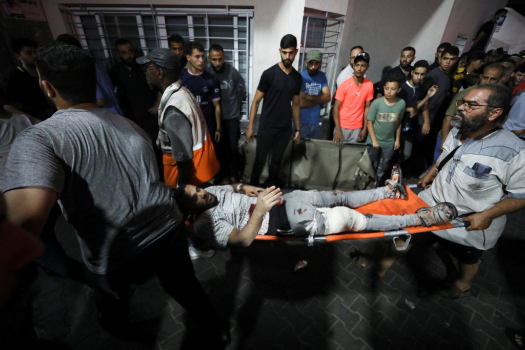 مستشفى المعمداني غزة الاحتلال 