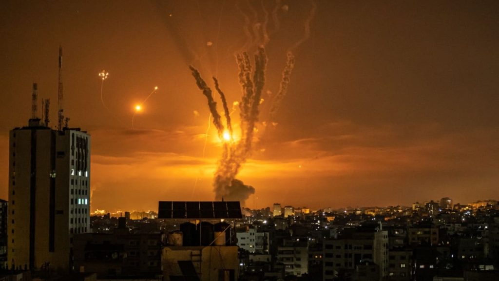 قصف إسرائيلي مدمر على قطاع غزة، AA