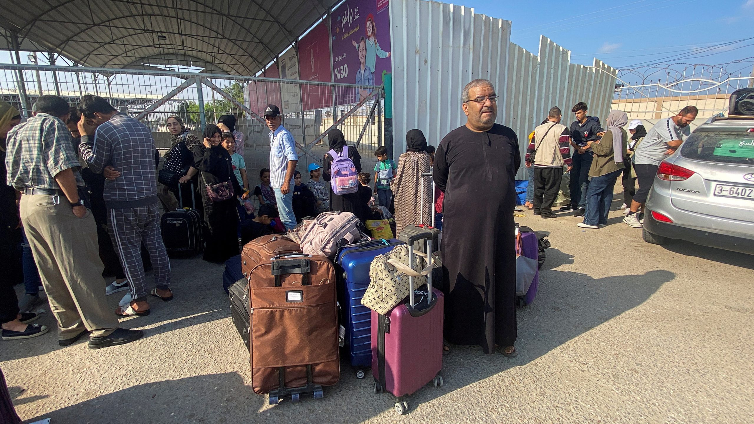 أمريكا أقارب الأمريكيين في غزة معبر رفح غزة