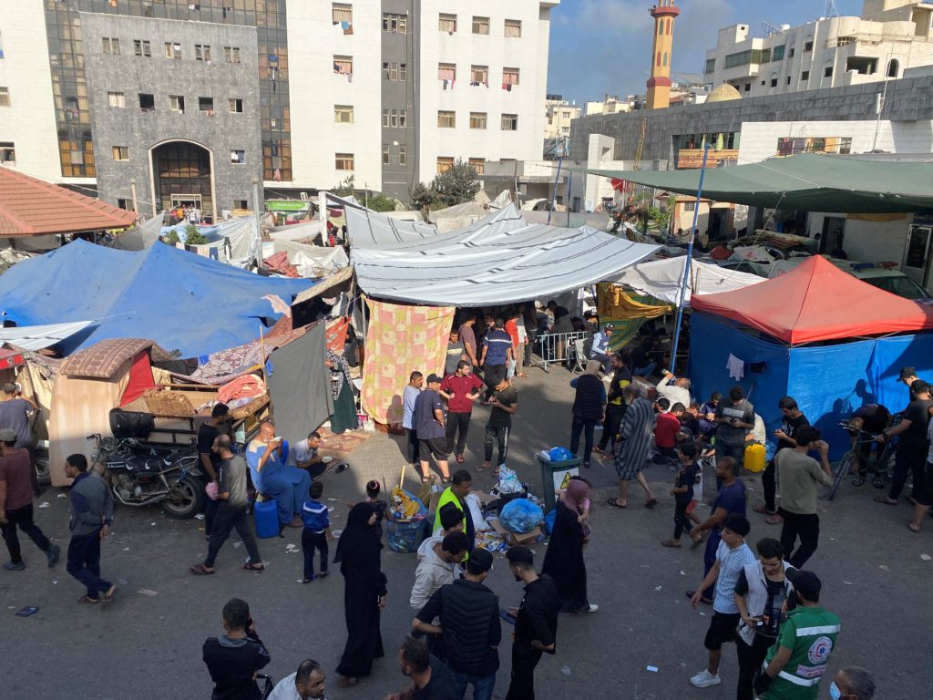 مستشفى الرنتيسي غزة الاحتلال