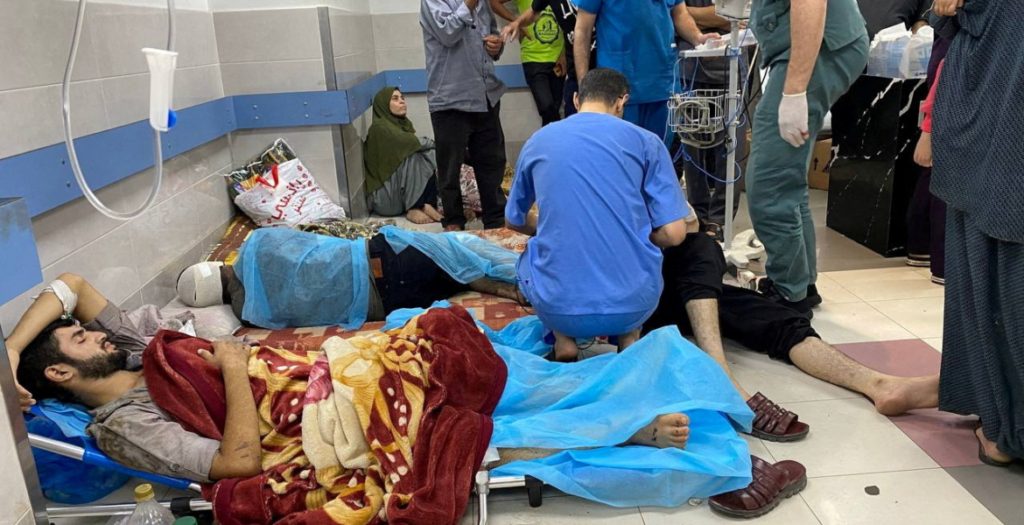 إصابات الانفجار غزة الصحة العالمية أمراض 