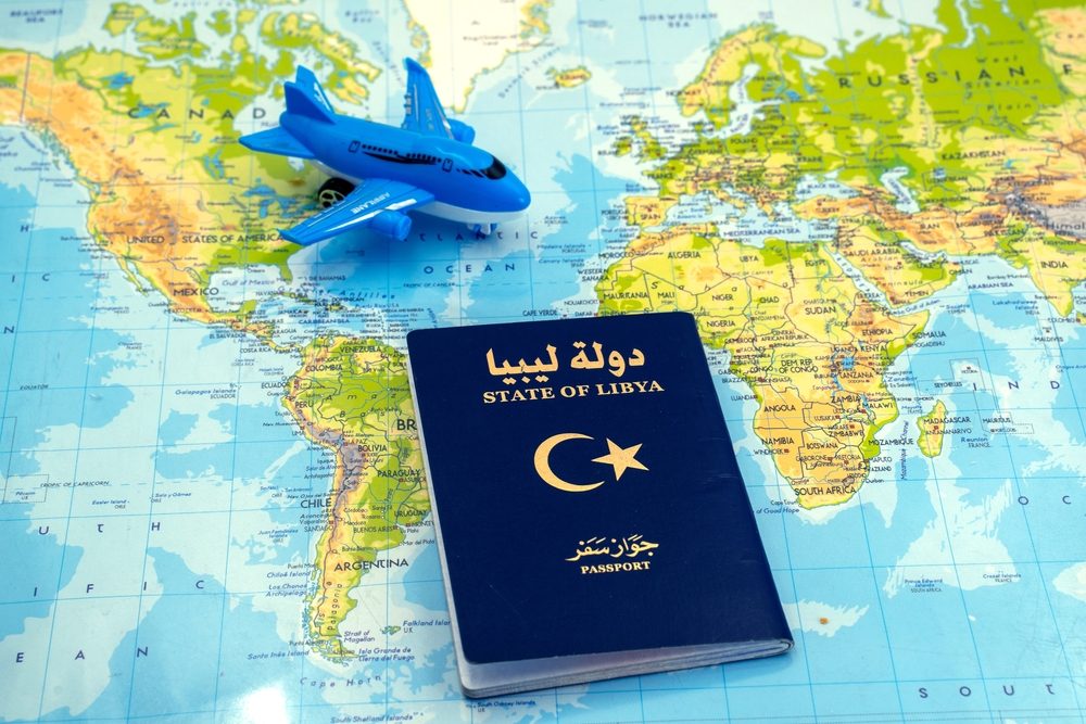 جواز السفر الليبي 2024