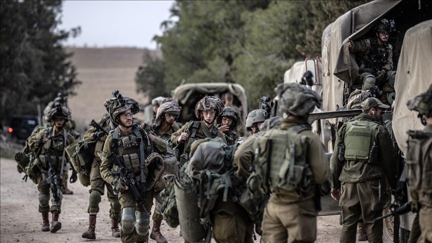 قوات الاحتلال الإسرائيلي المتوغلة في قطاع غزة/ الأناضول<br>