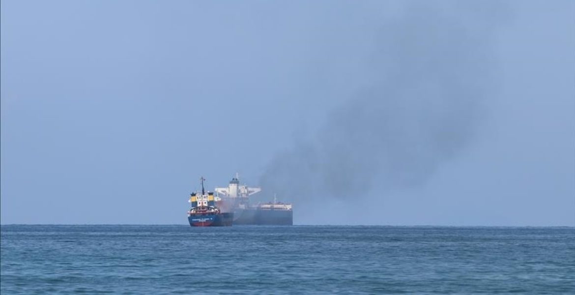 استهداف سفينة شحن