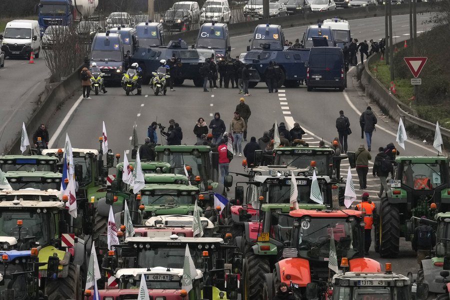 فرنسا احتجاجات مزارعين