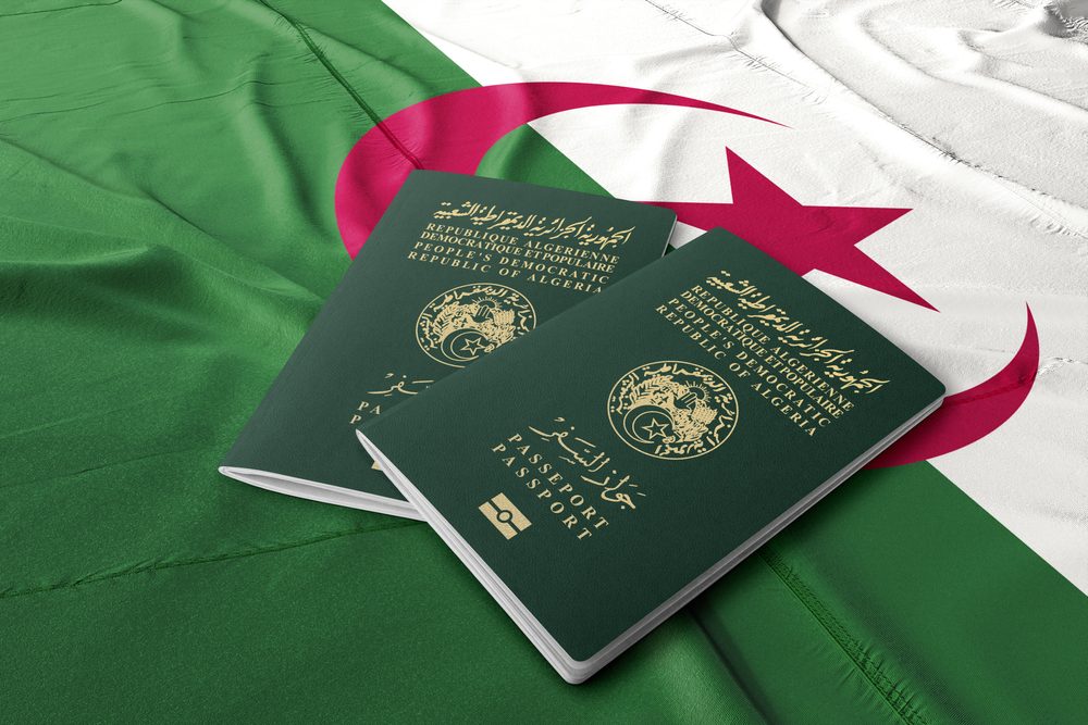 جواز السفر الجزائري 2024