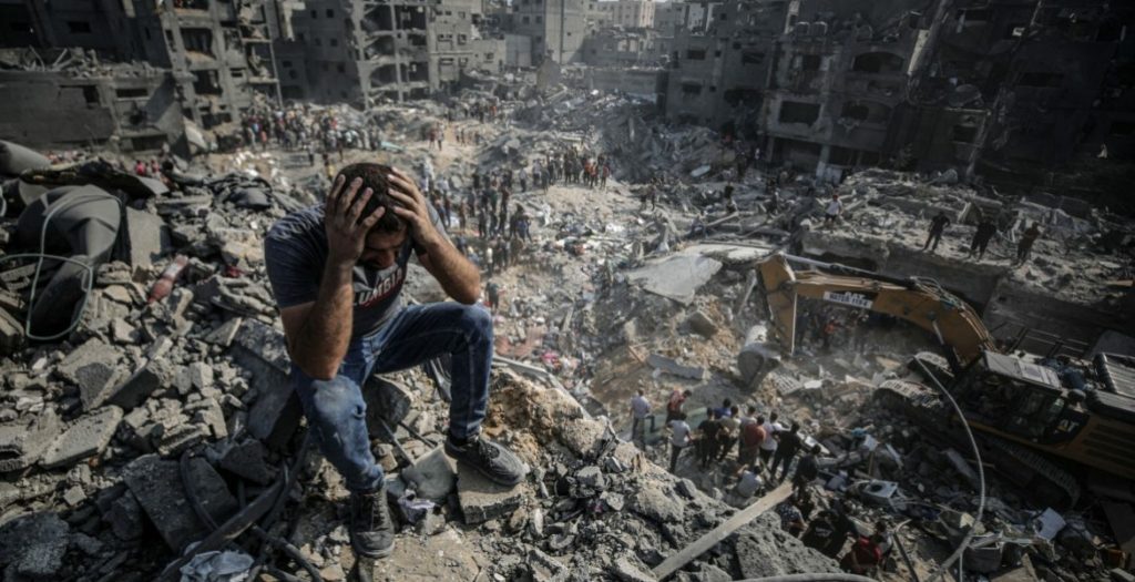 احتجاجات ضد بايدن بسبب دعمه لحرب غزة
