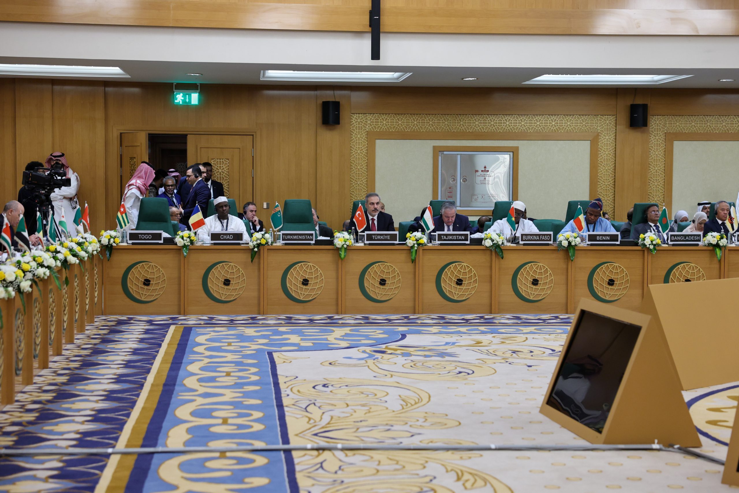 وزير الخارجية التركي هاكان فيدان في اجتماع التعاون الإسلامي بجدة/الأناصول