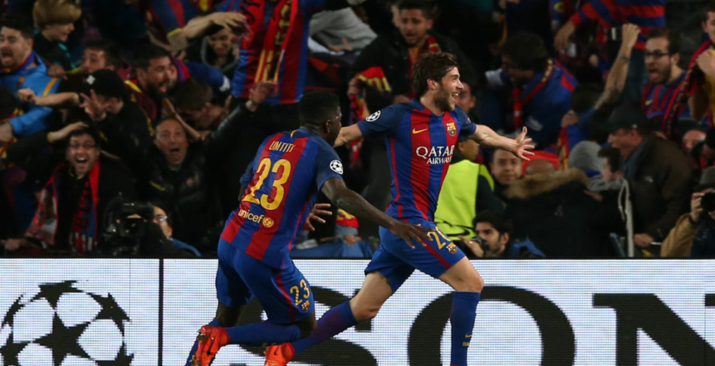 مباراة برشلونة وباريس سان جيرمان