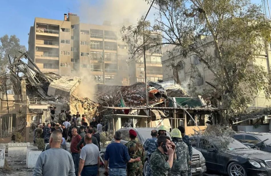 الهجوم استهدف مبنى القنصلية الإيرانية المجاور لمجمع السفارة الإيرانية