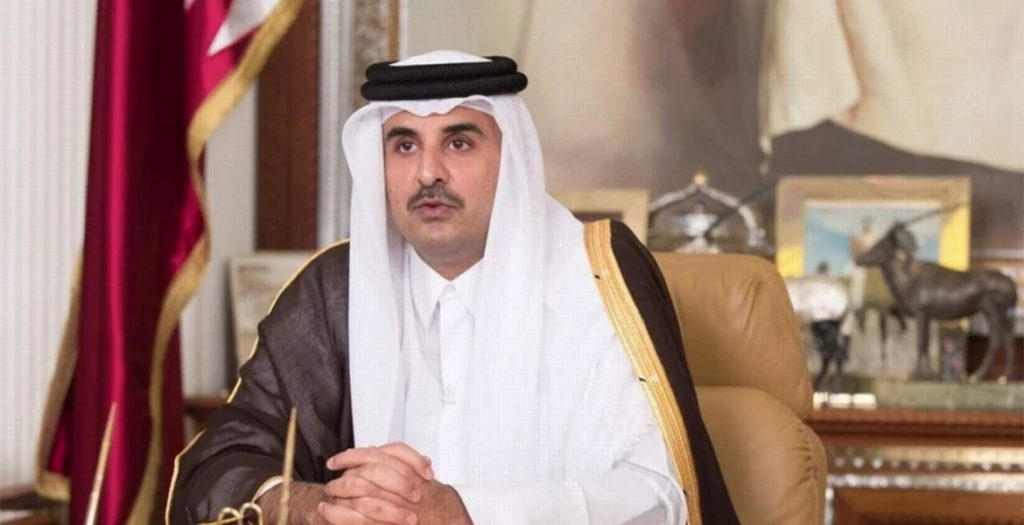 أمير قطر يعزي هنية باستشهاد عدد من أبنائه وأحفاده