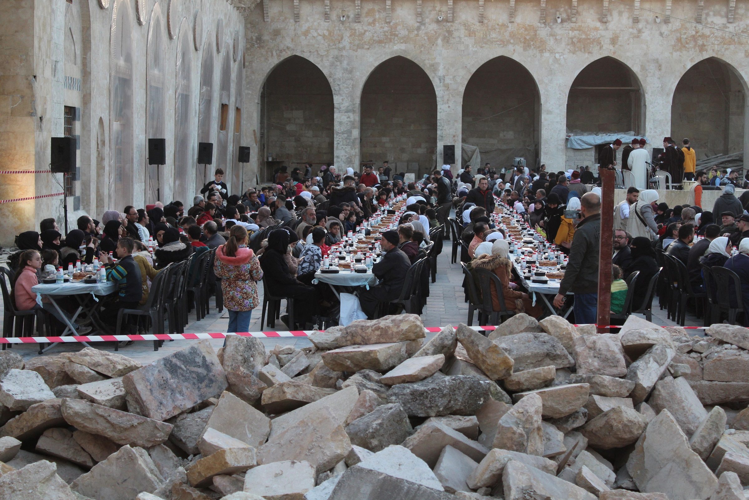 الجامع الأموي في حلب/ رويترز