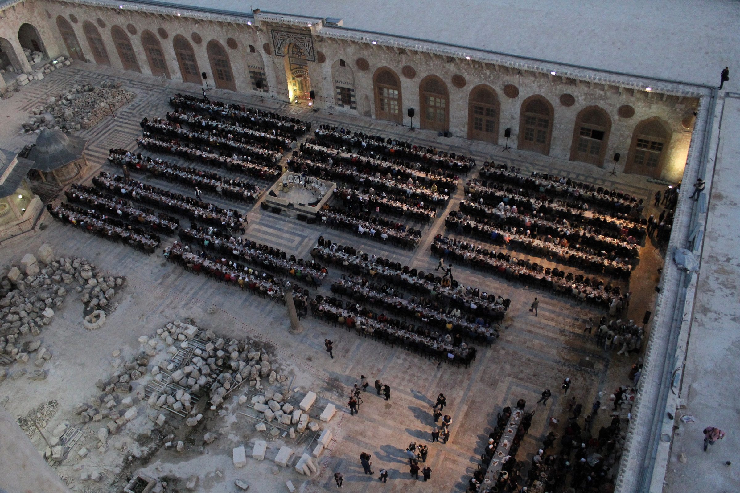 الجامع الأموي في حلب/ رويترز