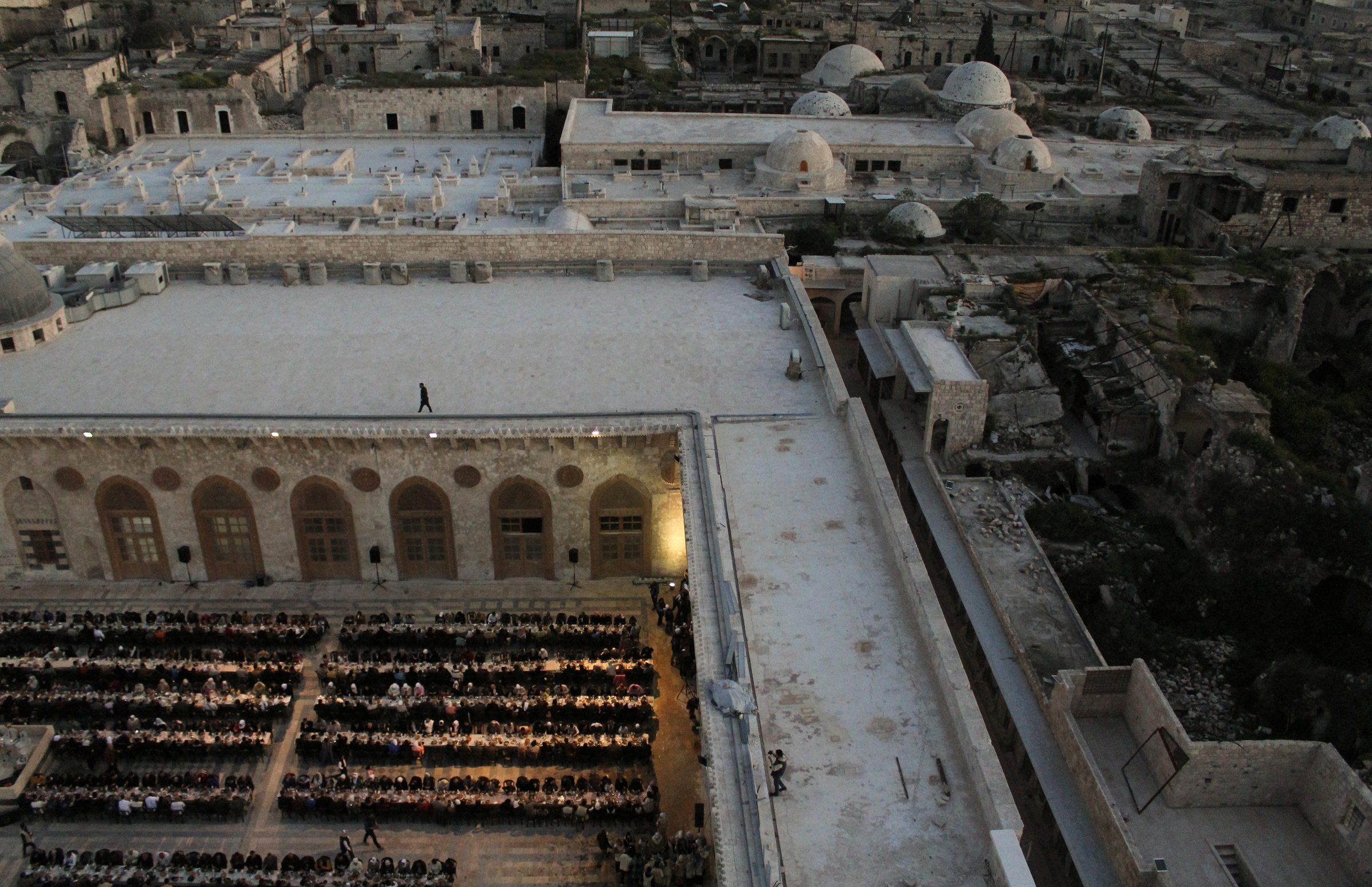 الجامع الأموي في حلب/ رويترز