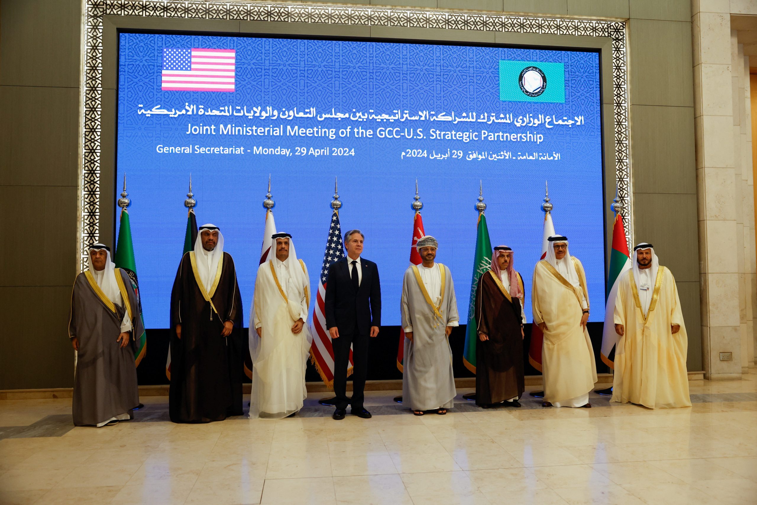 الجولة السابعة لبلينكن إلى المنطقة تضمنت اجتماعاً مع وزراء خارجية مجلس التعاون الخليجي