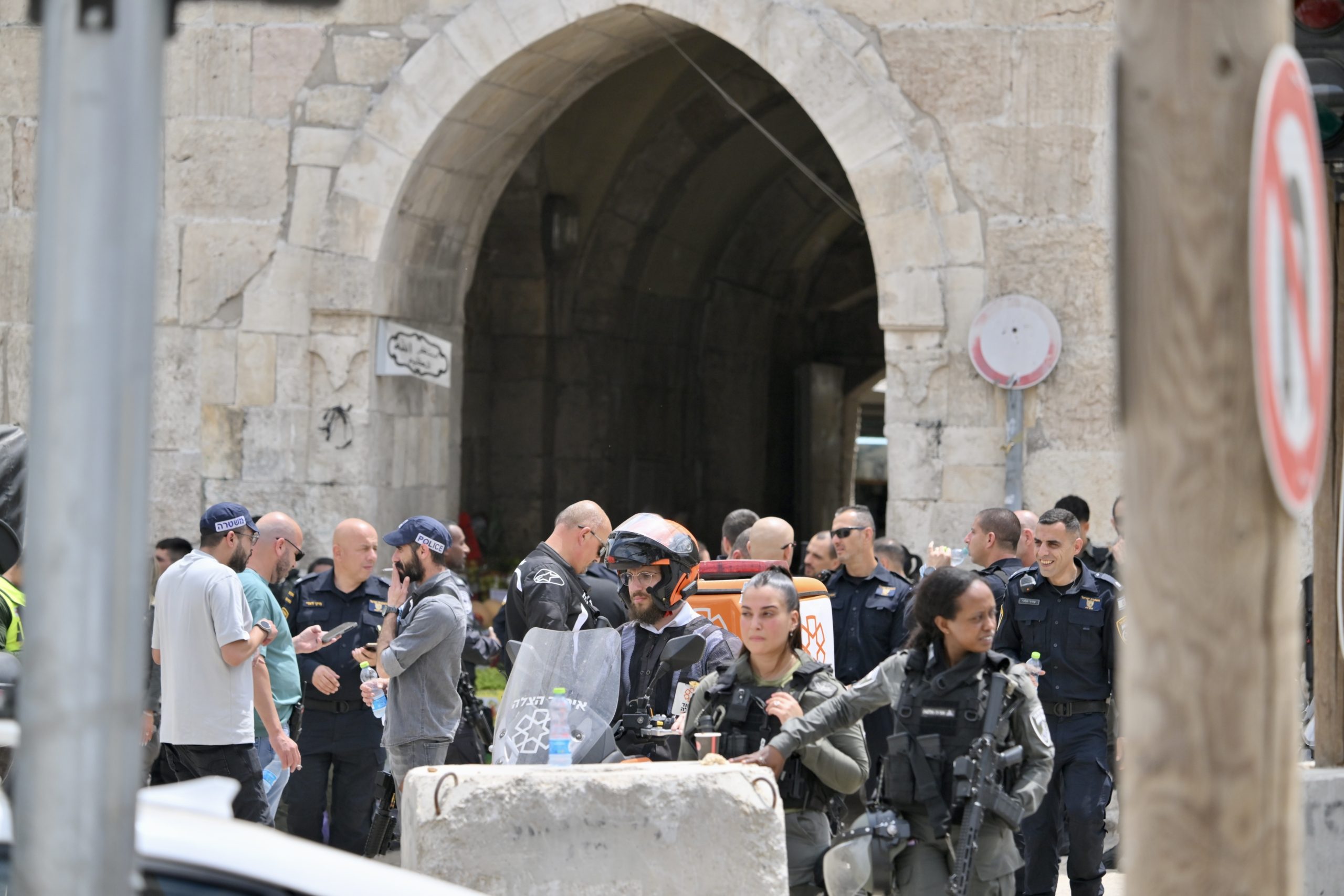 عناصر بشرطة الاحتلال الإسرائيلي في القدس المحتلة/ الأناضول