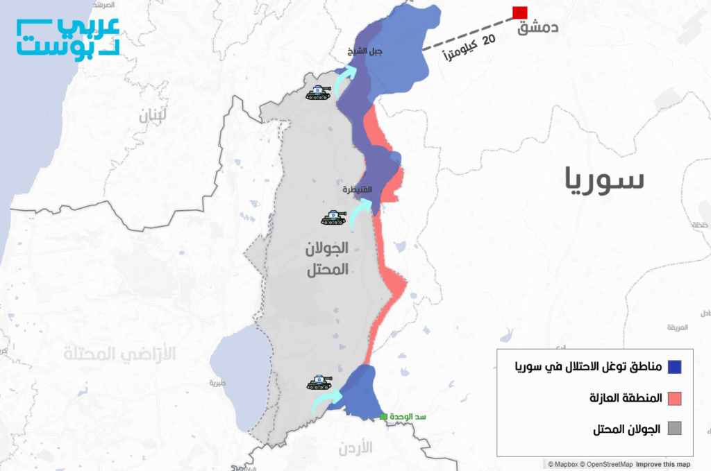 التوغل الإسرائيلي في سوريا