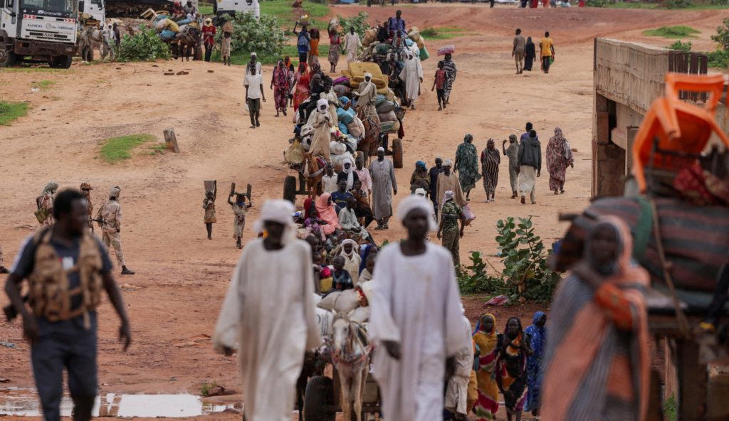 النزوح في السودان