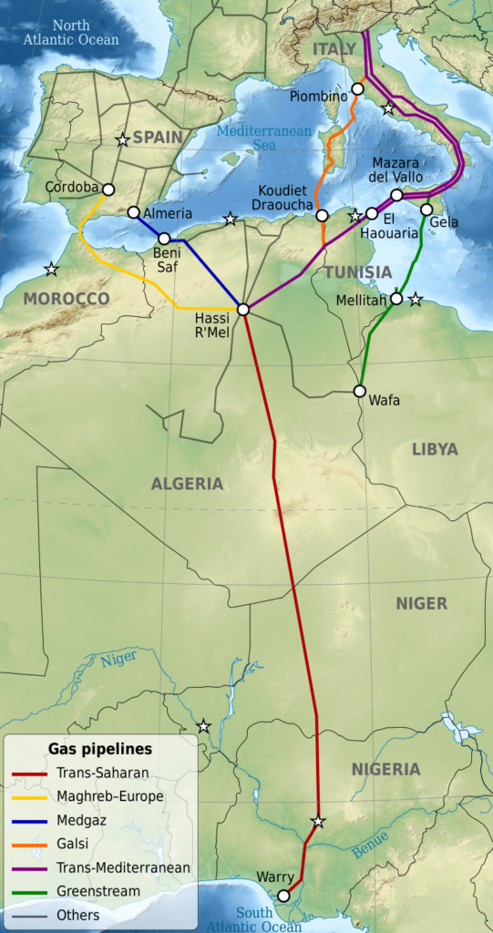 خط أنابيب الغاز عبر الصحراء.. هل يعزز نفوذ الجزائر في غرب أفريقيا وأوروبا؟