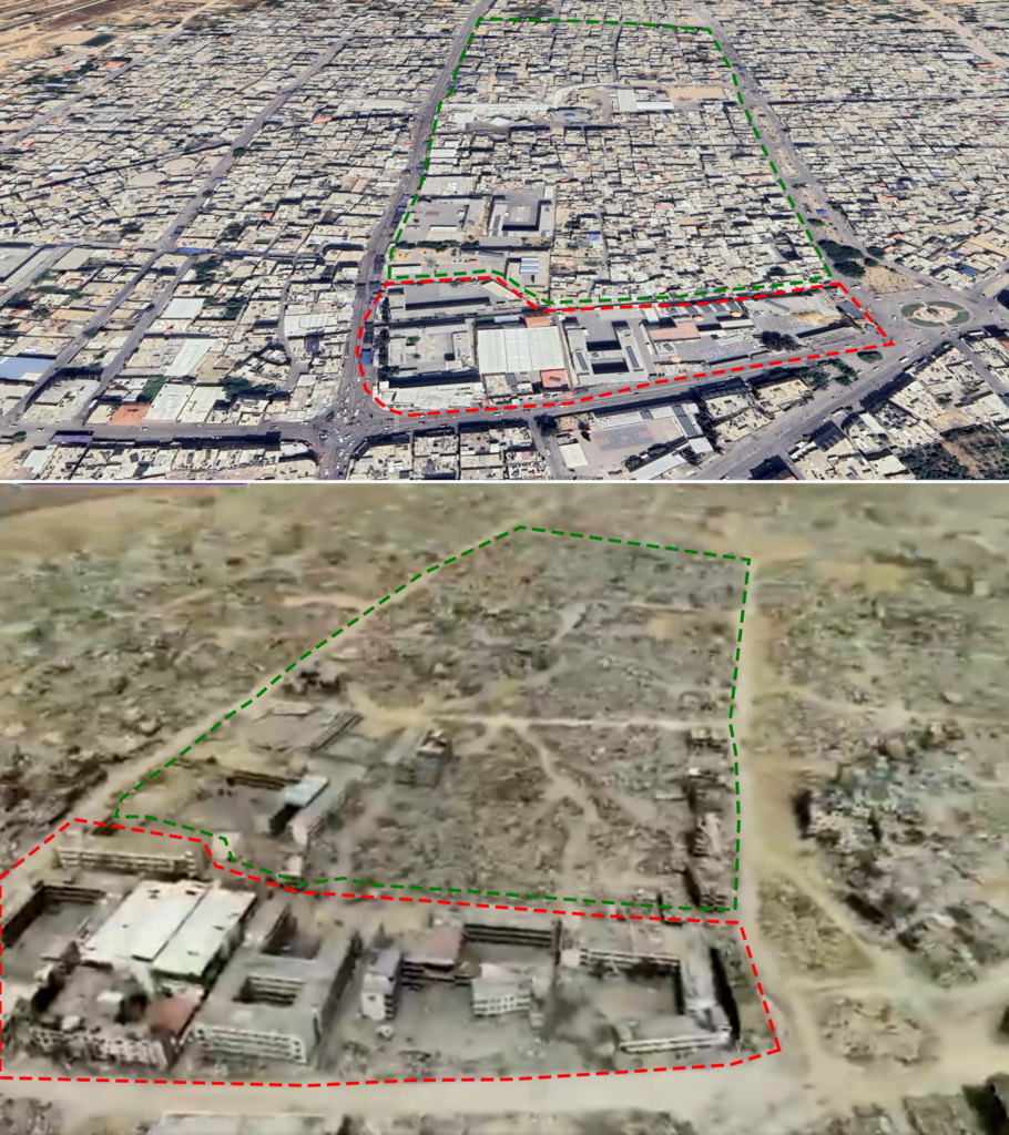 تدمير مدينة رفح